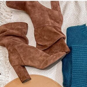 Chinese laundry Brown Suede slouchy Boots